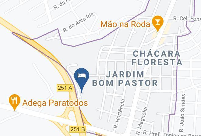 Botucatu - Bekassin Botucatu Hoteis Maps
