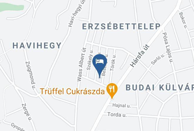 Beke Lak Vendeghaz Map