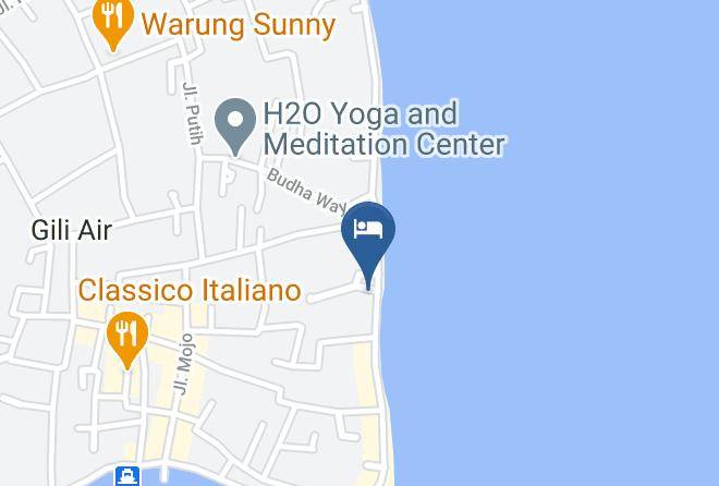 North Lombok Regency - Bel Air Resort And Spa Maps
