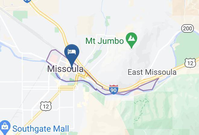 Missoula - Bel Aire Motel Maps
