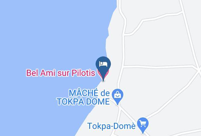 Kpomasse - Bel Ami Sur Pilotis Maps