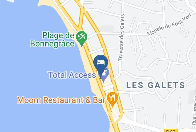 Var - Bel Azur Hotel Maps