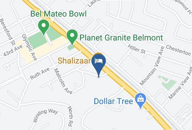 San Mateo - Bel Mateo Motel Maps