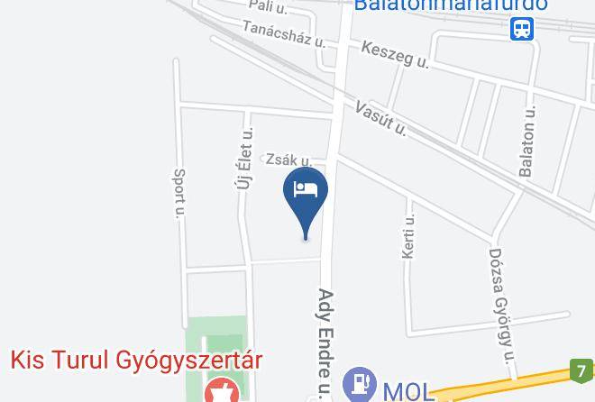 Balatonkeresztur - Bel Matyas Latogatokozpont Es Vendeghaz Maps