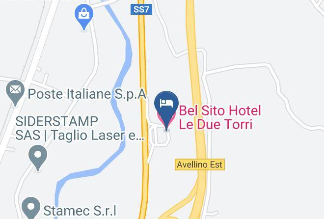 Bel Sito Hotel Le Due Torri Map