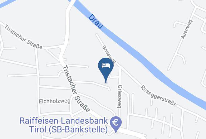 Lienz - Pension Bel'vue Maps