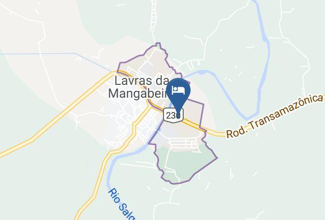Lavras Da Mangabeira - Bela Vista Hotel Maps