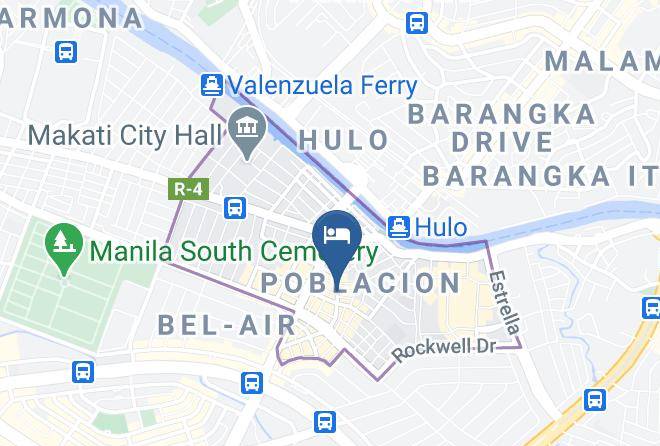 Belair Soho Makati Ave Map