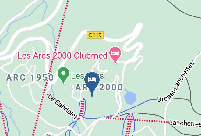 Savoie - Belambra Clubs L'aiguille Rouge Maps