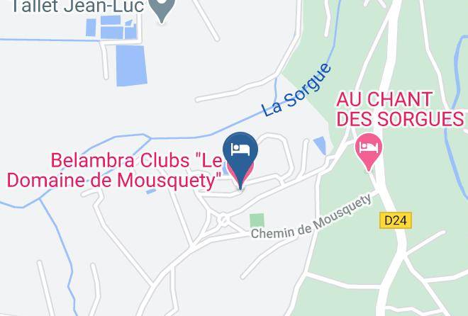 Vaucluse - Belambra Clubs Le Domaine De Mousquety Maps