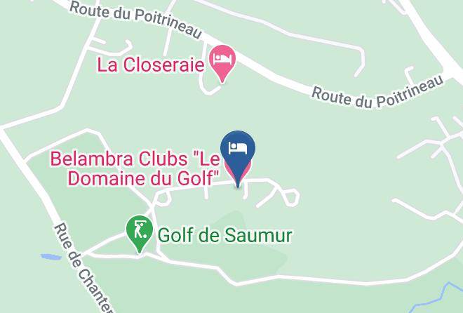Maine Et Loire - Belambra Clubs Le Domaine Du Golf Maps