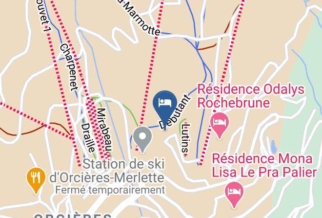 Belambra Clubs Le Roc Blanc Map