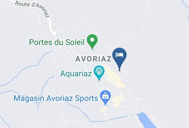 Haute Savoie - Belambra Clubs Les Cimes Du Soleil Maps