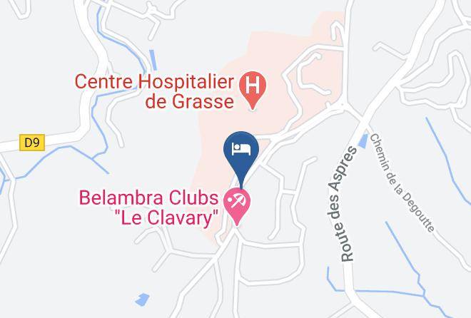 Maritime Alps - Belambra Clubs Les Jasmins Maps