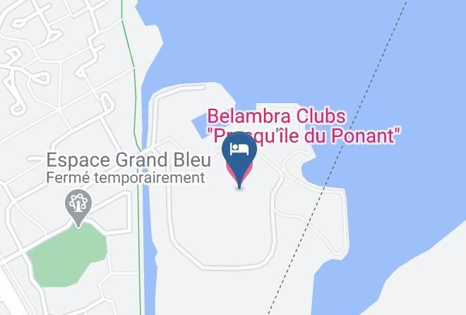 Herault - Belambra Clubs Presquile Du Ponant Maps