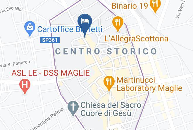 Lecce - Belami Hotel Ristorante Cantina Maps