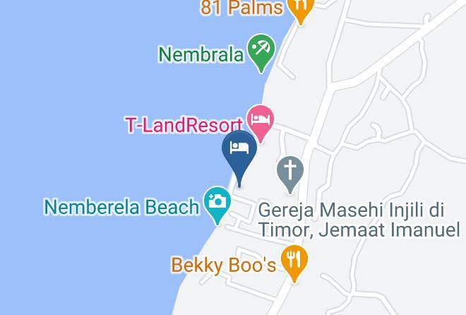 Rote Ndao Regency - Belar Reef Bungalows Maps
