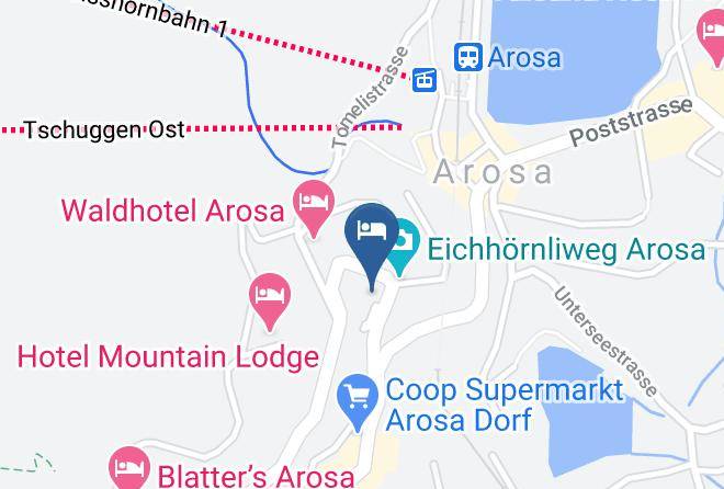 Plessur - Belarosa Hotel Maps