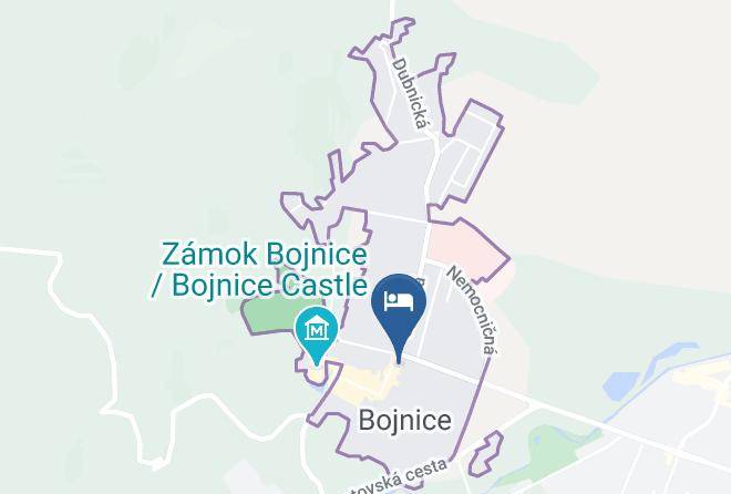 Prievidza - Belassi Hotel & Restaurant Maps