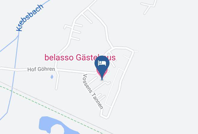 Schwerin - Belasso Gastehaus Maps