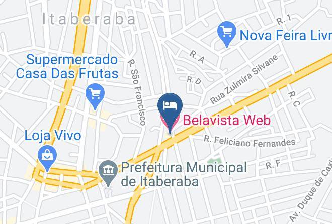 Belavista Web Hotel Map