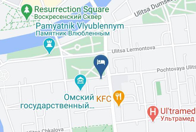 Omsk - Belaya Vezha Baza Otdykha Maps