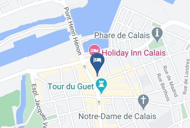 Pas De Calais - Hotel Bel Azur Maps