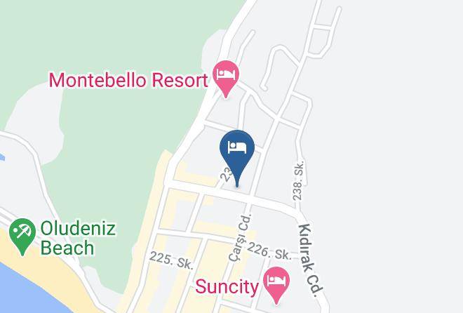 Fethiye - Belcehan Deluce Hotel Maps