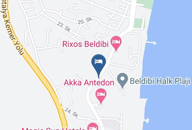 Konyaalti - Club Hotel Beldiana Maps