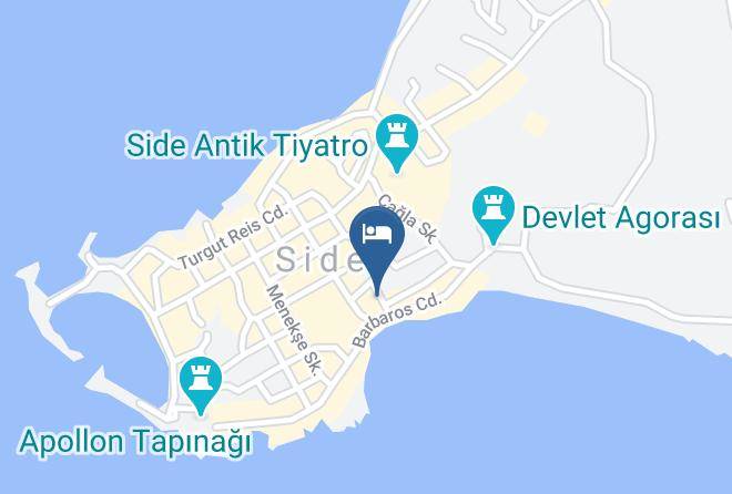 Manavgat - Belen Hotel Maps
