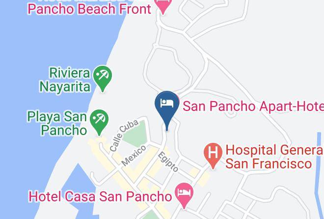 Bahia De Banderas - Belenos Inn Maps
