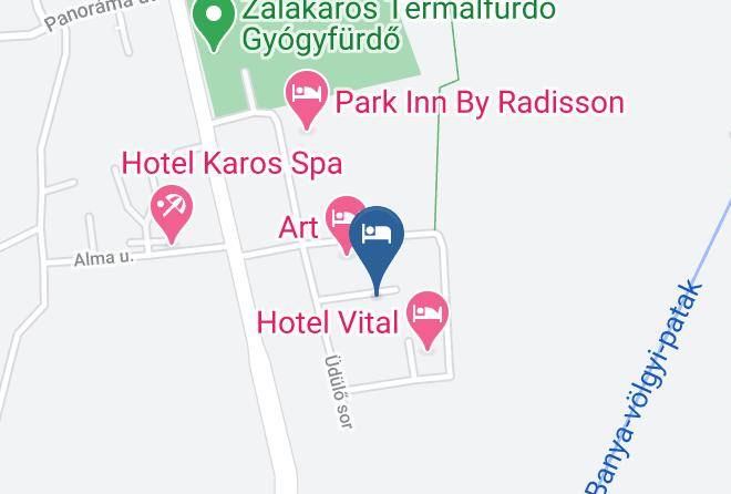 Belenus Thermal Hotel Superior Map