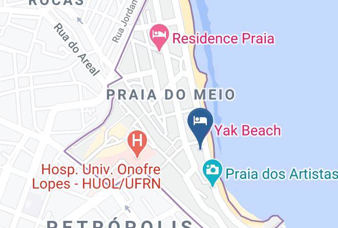 Beleza Beach Hotel Map