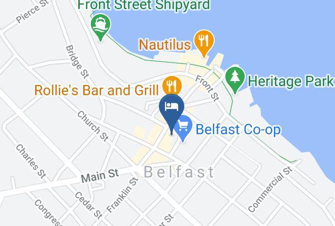 Waldo - Belfast Bay Inn Maps
