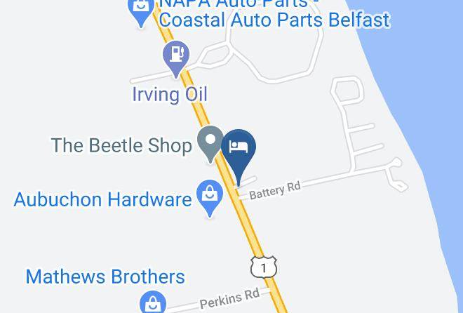 Waldo - Belfast Breeze Inn Llc Maps