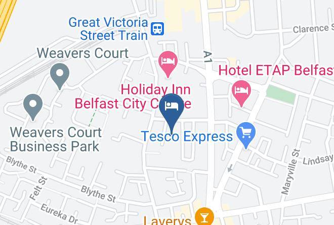 Belfast City - Belfast Stay Maps