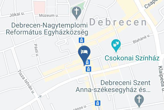 Debrecen - Belga Boutique Hotel Maps