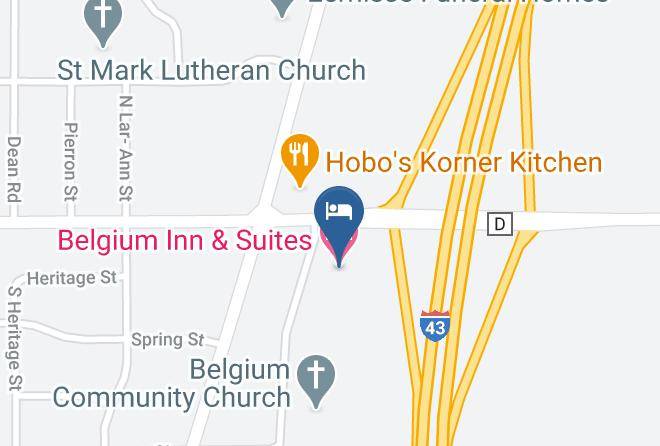 Ozaukee - Belgium Inn & Suites Maps