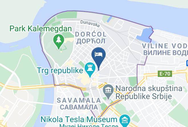 Belgrade City - Belgrade Inn Maps
