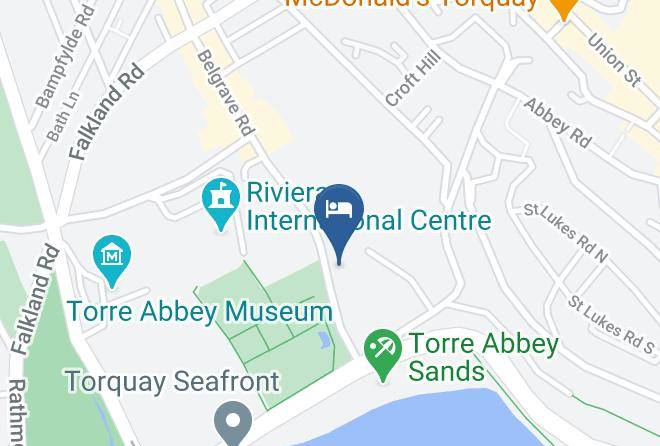 Torbay - Belgrave Sands Hotel & Spa Maps