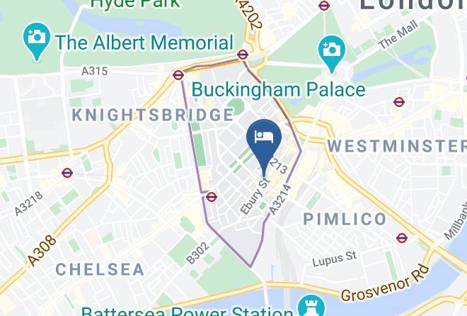 London - Belgravia Hotel Maps