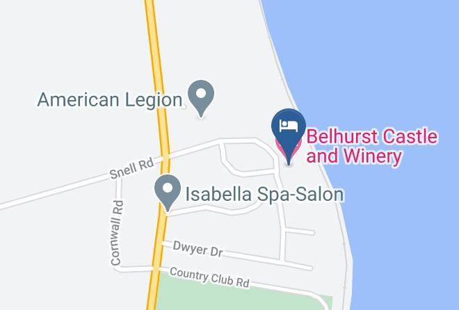 Ontario - Belhurst Castle And Winery Maps