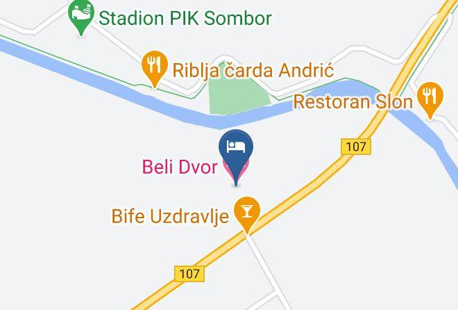 Zapadno Backi - Beli Dvor Maps