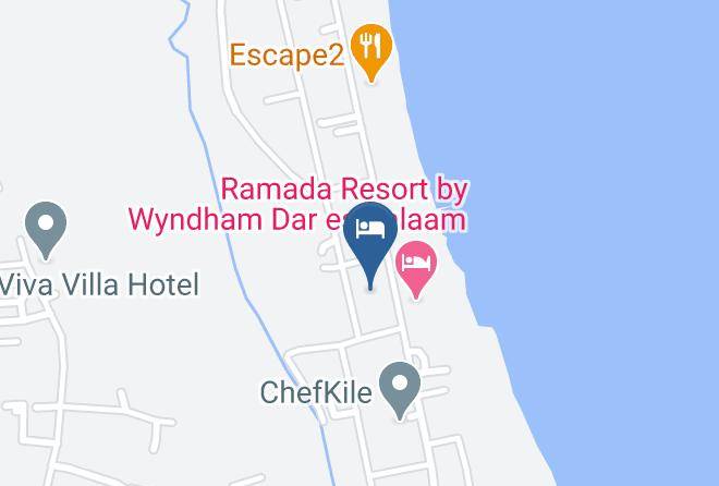 Kinondoni - Belinda Ocean Resort Maps