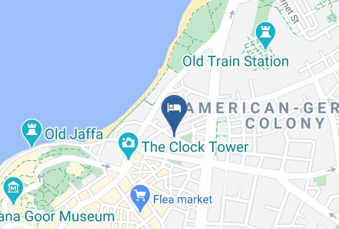 Tel Aviv Yafo - Elmina Hotel Jaffa Maps