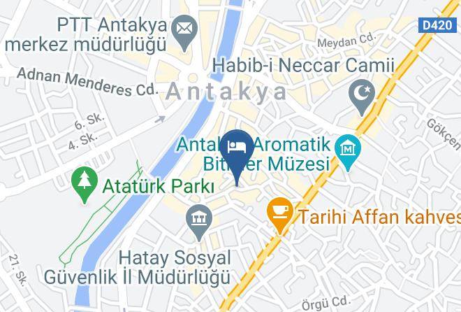Antakya - Belkisev Konukevi Ve Pansiyon Maps