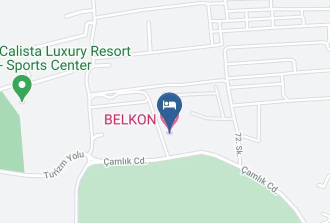 Belek - Belkon Hotel Maps
