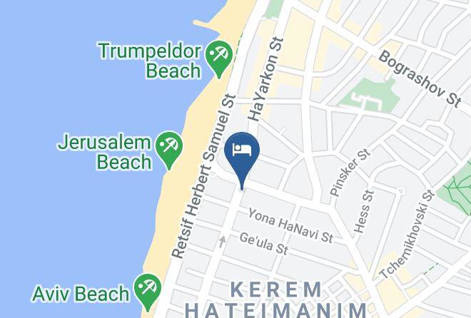 Tel Aviv Yafo - Bell Boutique Hotel Maps