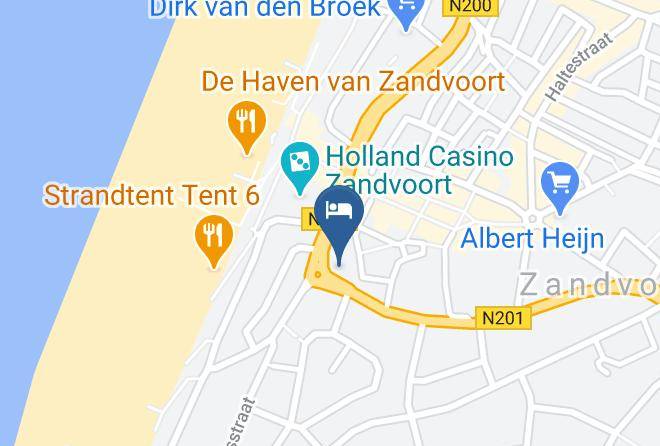Zandvoort - Bell Hotel Maps