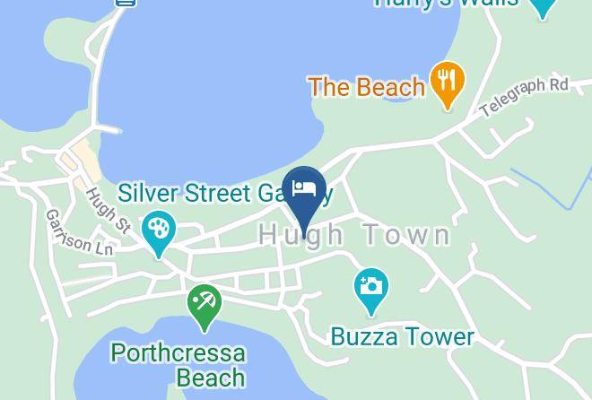 Isles Of Scilly - Bell Rock Hotel Maps